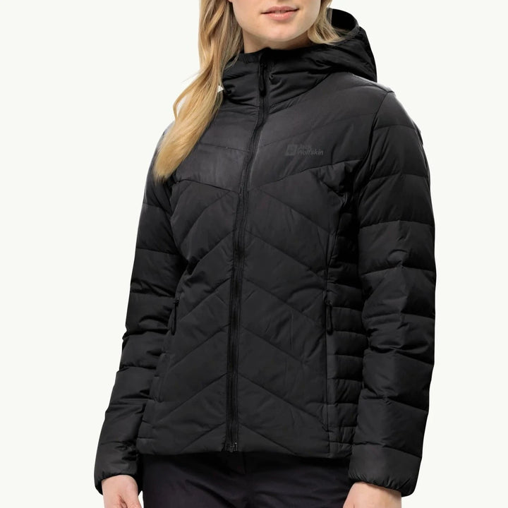 Jack Wolfskin Tundra Down Hoody W, Daunenjacke Damen, black