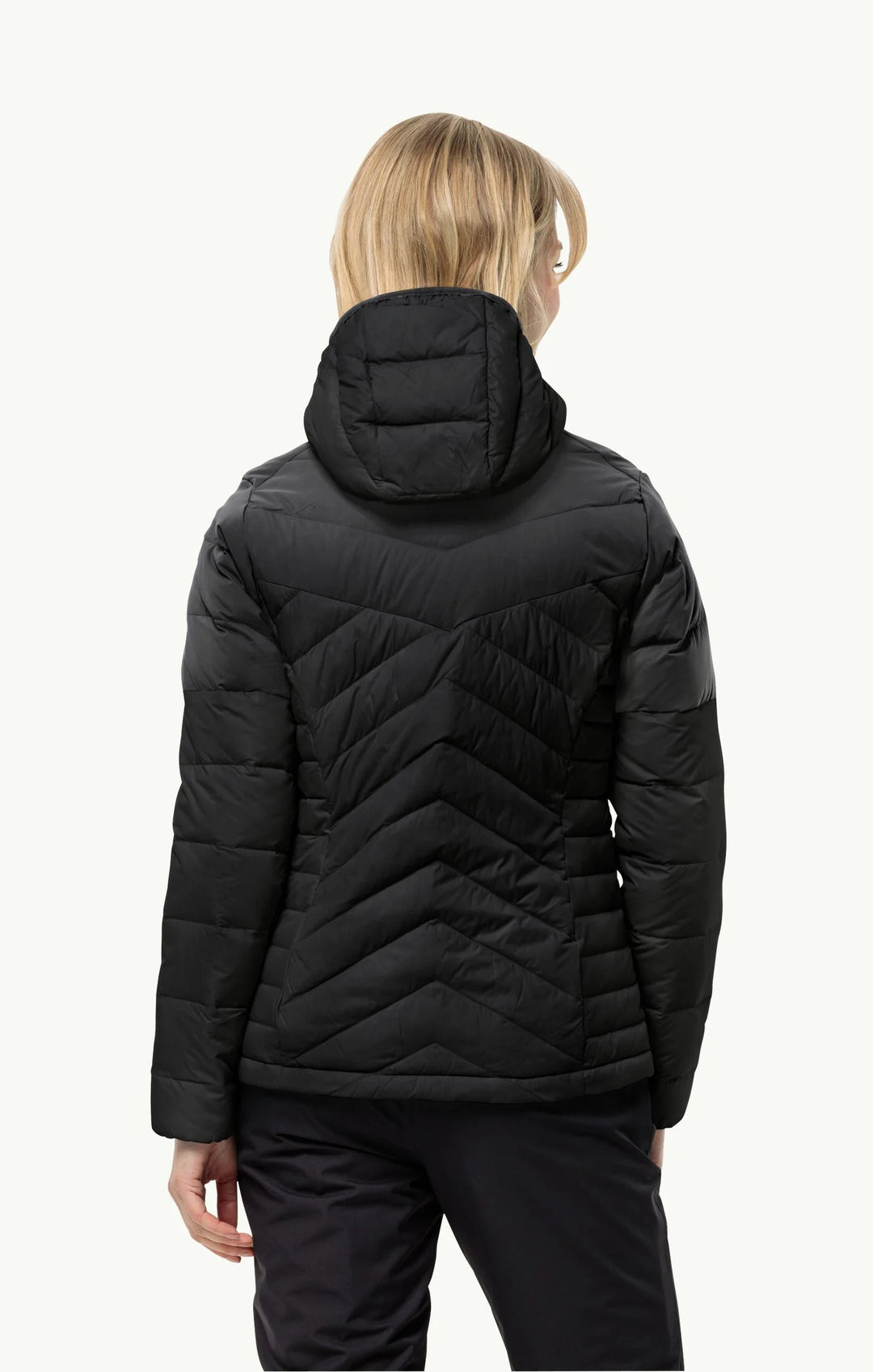 Jack Wolfskin Tundra Down Hoody W, Daunenjacke Damen, black