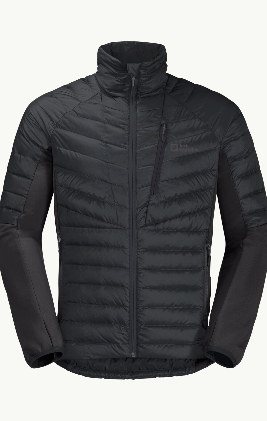 Jack Wolfskin Nebelhorn Down Hybrid M, Daunenjacke Herren, phantom