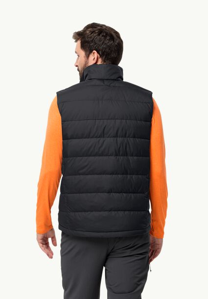 Jack Wolfskin ATHER Down Jkt M Daunenweste, schwarz