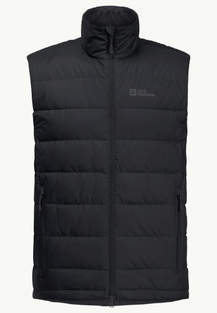 Jack Wolfskin ATHER Down Jkt M Daunenweste, schwarz