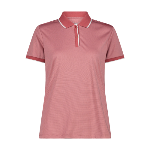 CMP Damen Piquet-Poloshirt, orchidea