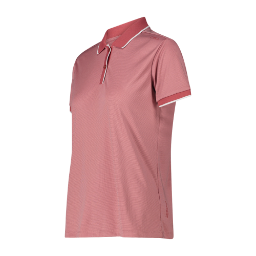 CMP Damen Piquet-Poloshirt, orchidea