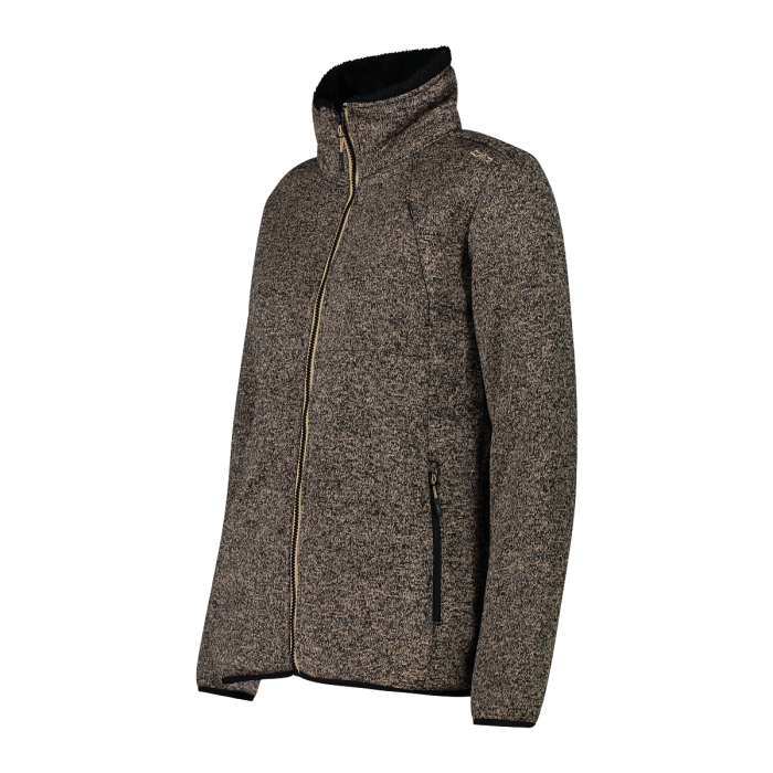 Damen-Hybridjacke aus Knit Tech und High Loft