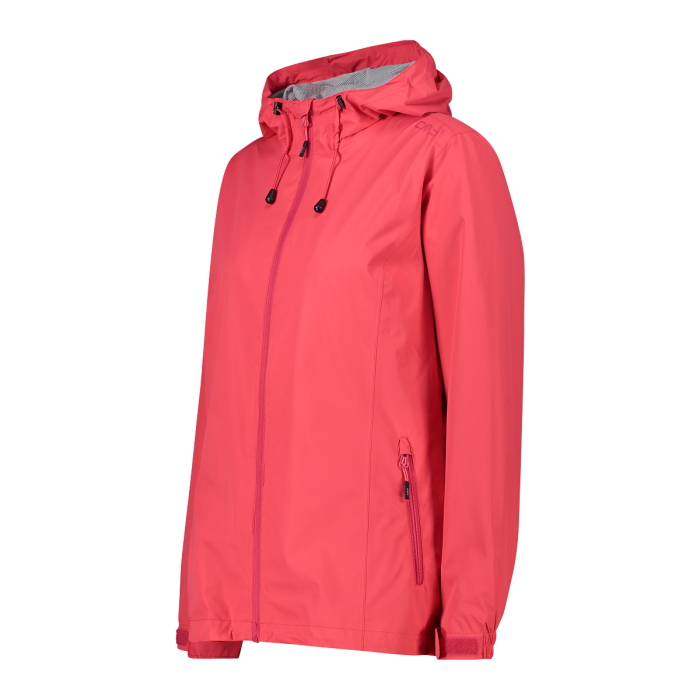 CMP Wasserdichte Damenjacke aus Ripstop, corallo