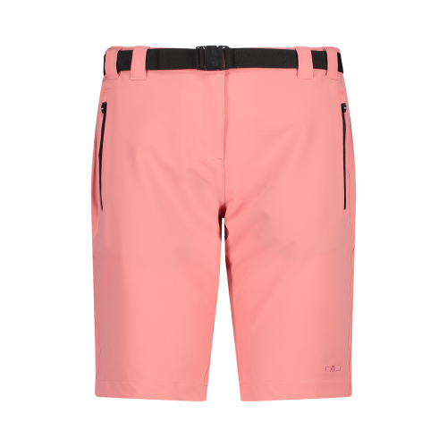 CMP Damen Bermudashorts aus leichtem 4-Wege-Stretch-Polyester, orchidea