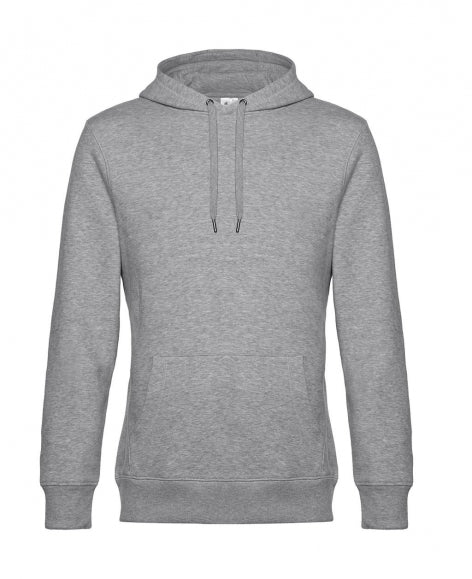 B&C KING Hoody unisex, grau