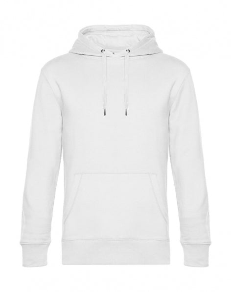 B&C KING Hoody unisex, weiß