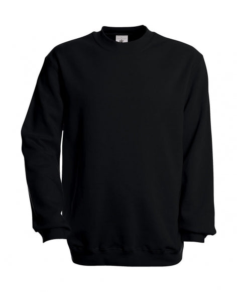 B&C Sweatshirt, schwarz
