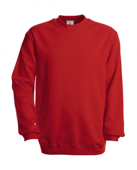 B&C Sweatshirt, rot