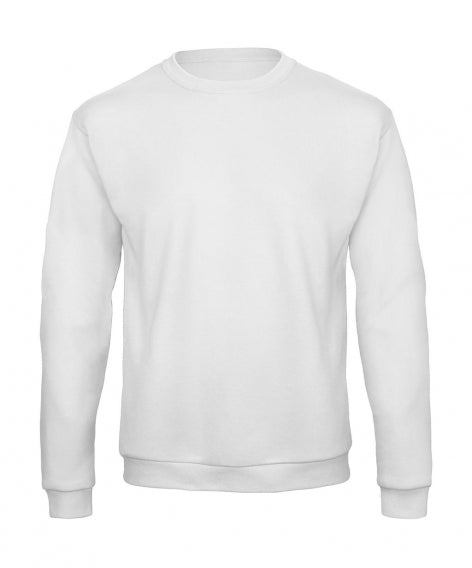 B&C Sweatshirt, weiß