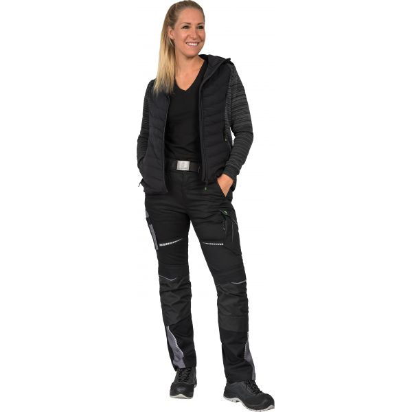 LEIBWÄCHTER CADAYJ Casual Line, Hybridjacke Damen, schwarz