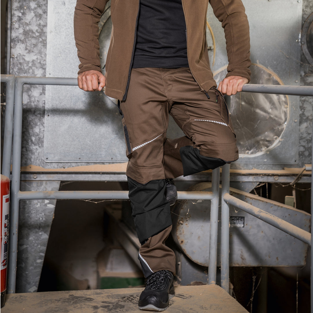 LEIBWÄCHTER Flex Line Bundhose m Knietaschen rot/schwarz LEIBWÄCHTER Flex Line Bundhose m Knietaschen rot/schwarz