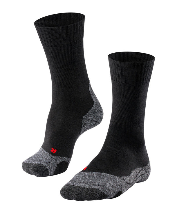 FALKE TK2 Explore Herren Socken - asphalt melange