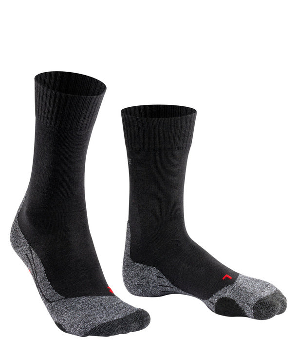 FALKE TK2 Explore Herren Socken - asphalt melange