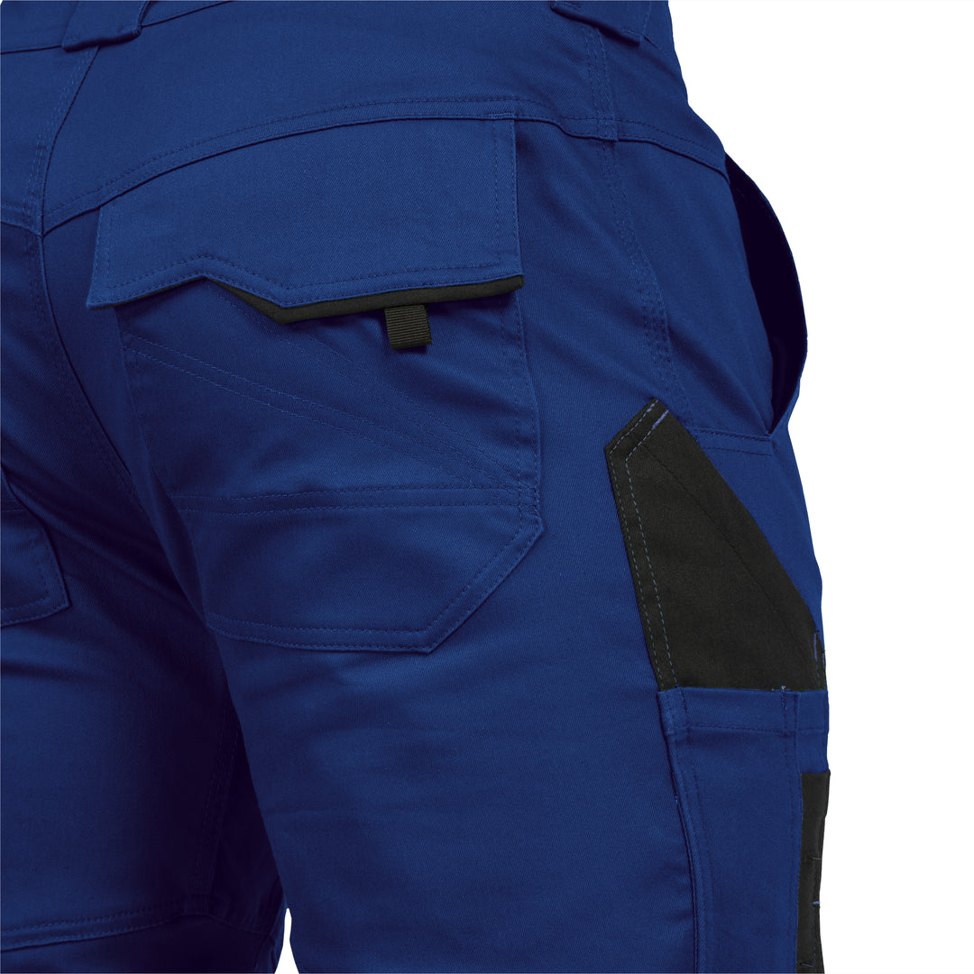 LEIBWÄCHTER Shorts Flex-Line Herren, kornblau/schwarz