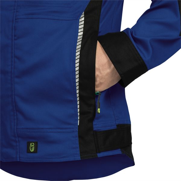 LEIBWÄCHTER FLEXJ Flex-Line Bundjacke Herren, kornblau-schwarz