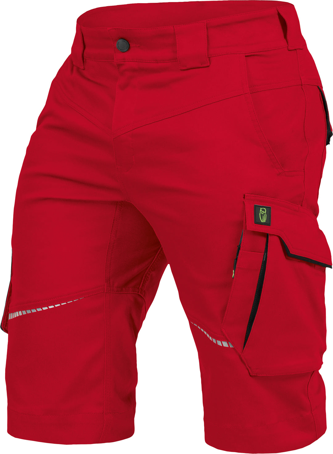 LEIBWÄCHTER Shorts Flex-Line Herren, rot/schwarz