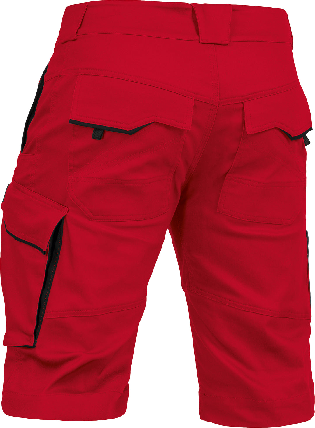 LEIBWÄCHTER Shorts Flex-Line Herren, rot/schwarz