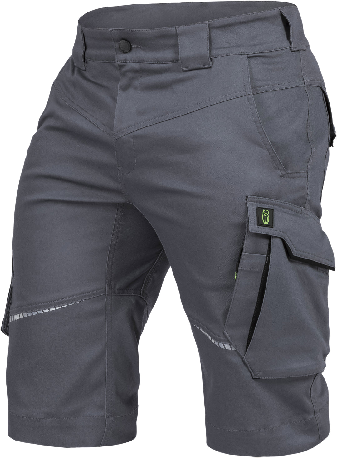 LEIBWÄCHTER Shorts Flex-Line Herren, grau-schwarz