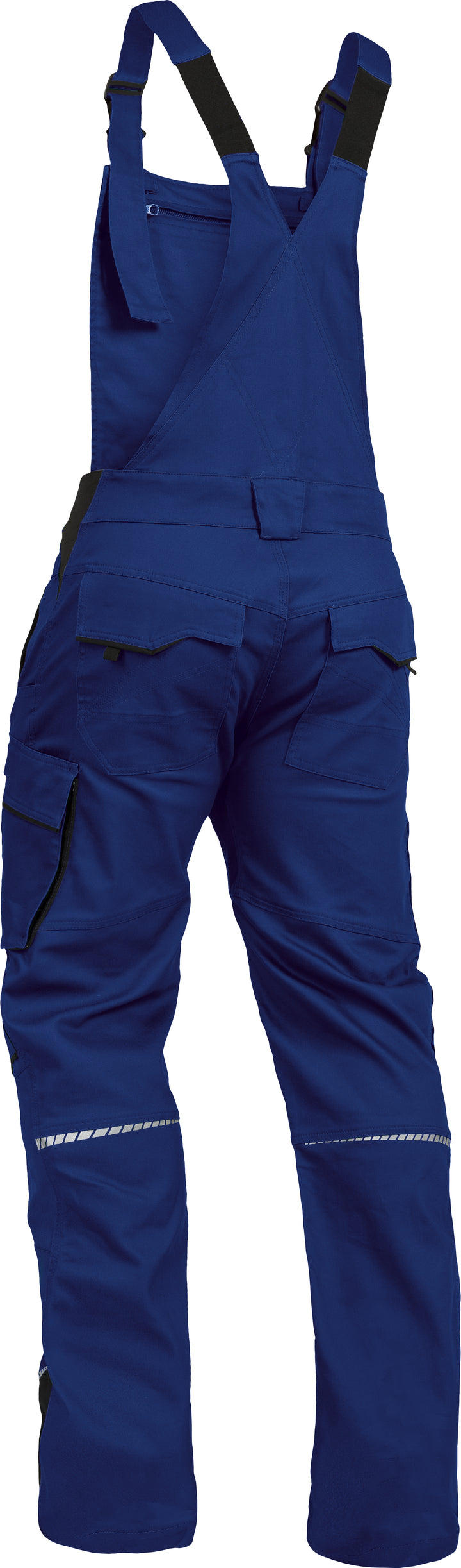 LEIBWÄCHTER Latzhose Flex-Line Herren, kornblau-schwarz