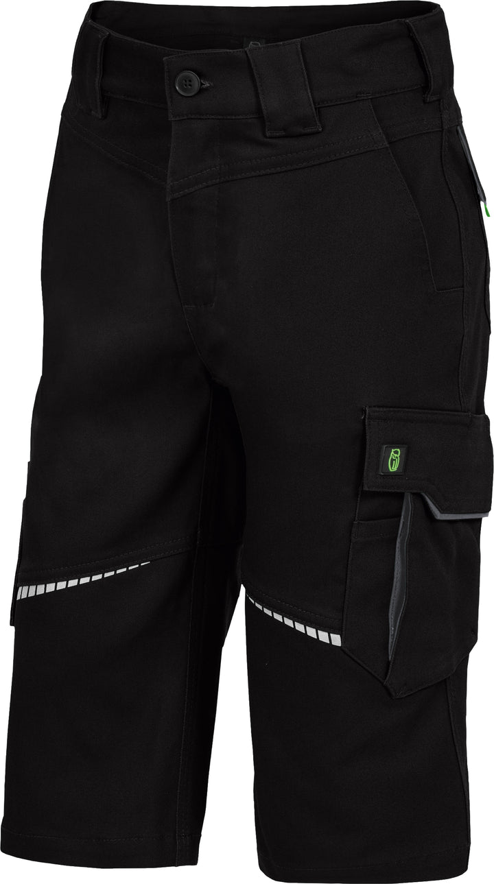 LEIBWÄCHTER Shorts Kids, schwarz-grau