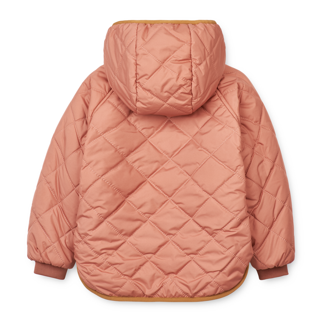 LIEWOOD Jackson wendbare Fleecejacke - Tuscany rose mix