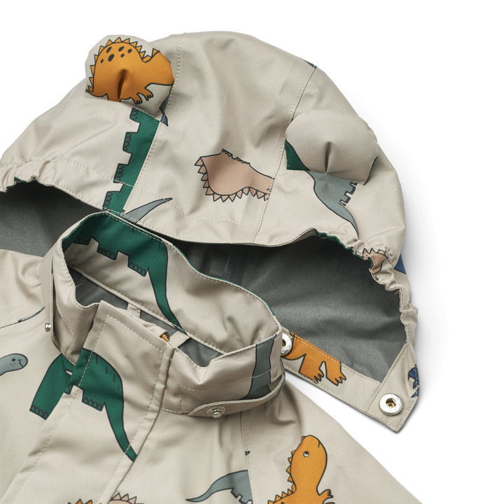 LIEWOOD MANU Jacke - Dinosaurs/ Mist