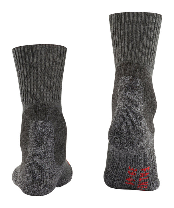 Falke TK1 Adventure Damen Trekking Socken - asphalt melange