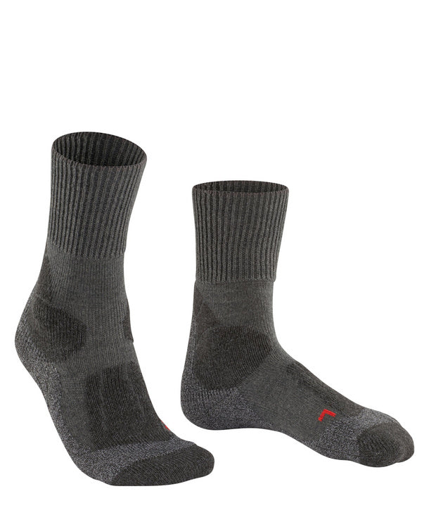 Falke TK1 Adventure Damen Trekking Socken - asphalt melange