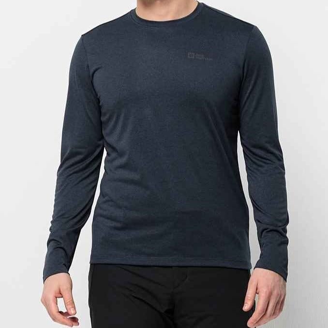 Jack Wolfskin Sky Thermal L/s M, Funktionsshirt Herren, nigth blue